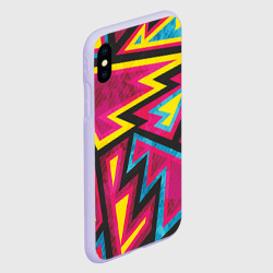 Чехол для iPhone XS Max матовый Геометрия - фото 2