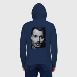 Мужская толстовка на молнии хлопок Johnny Depp retro style - фото 2