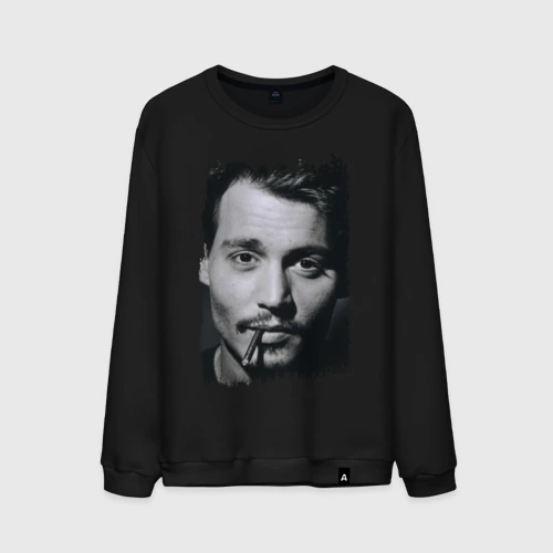 Мужской свитшот хлопок Johnny Depp retro style