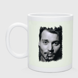 Кружка керамическая Johnny Depp retro style