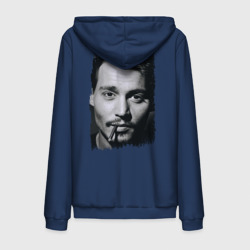 Мужская толстовка на молнии хлопок Johnny Depp retro style