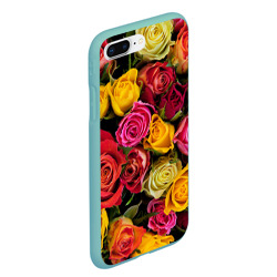 Чехол для iPhone 7Plus/8 Plus матовый Цветы - фото 2