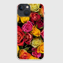 Чехол для iPhone 13 mini Цветы