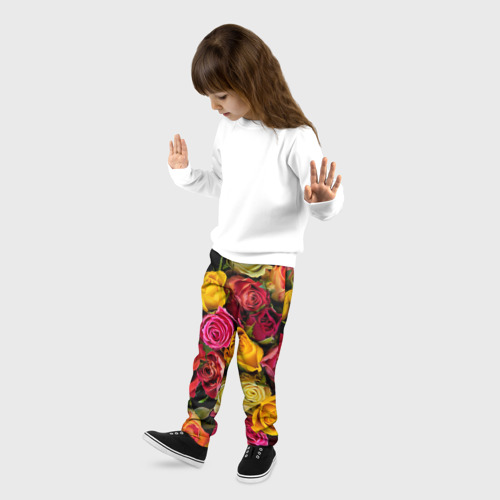 Детские брюки 3D Цветы - фото 3