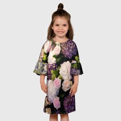 Детское платье 3D Цветы - фото 2