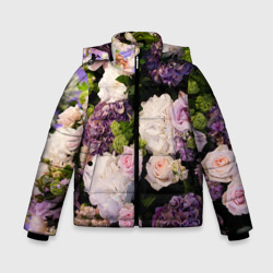 Зимняя куртка для мальчиков 3D Цветы