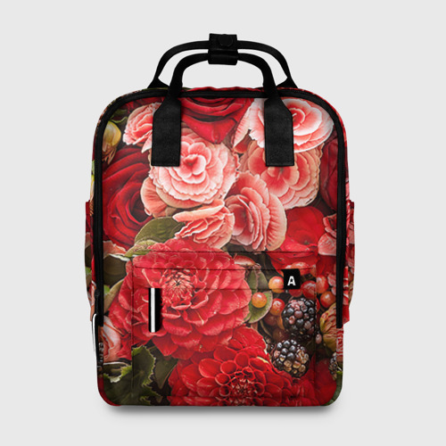 Женский рюкзак 3D Цветы