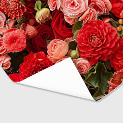 Бумага для упаковки 3D Цветы - фото 2