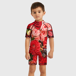 Детский купальный костюм 3D Цветы - фото 2