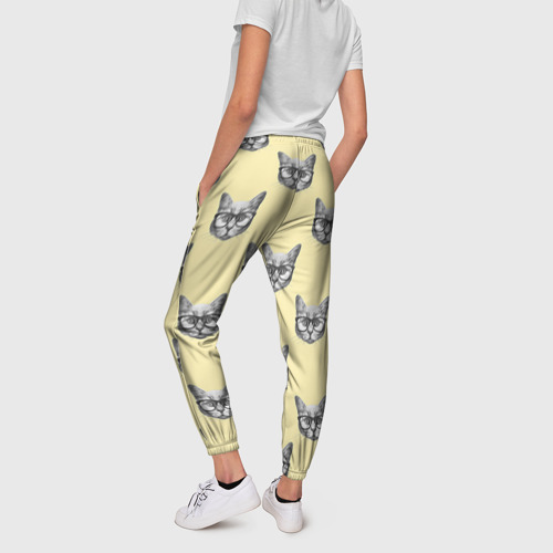 Женские брюки 3D Котик - фото 4