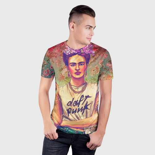 Мужская футболка 3D Slim Фрида, цвет 3D печать - фото 3