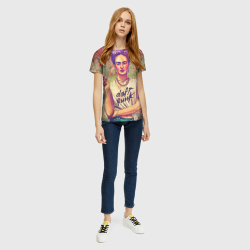Женская футболка 3D Фрида, цвет 3D печать - фото 5