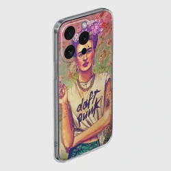 Чехол для iPhone 15 Pro силиконовый с защитой камеры Фрида - фото 2