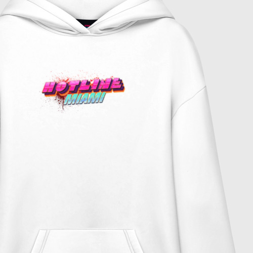 Худи SuperOversize хлопок Hotline Miami 2 - фото 3