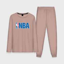 Мужская пижама с лонгсливом хлопок NBA