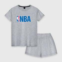 Женская пижама с шортиками хлопок NBA