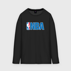 Женский лонгслив oversize хлопок NBA