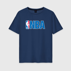 Женская футболка хлопок Oversize NBA