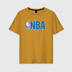 Женская футболка хлопок Oversize NBA