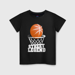 Детская футболка хлопок Баскетбол