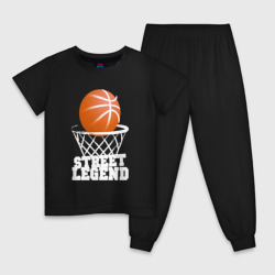 Детская пижама хлопок Баскетбол