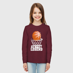 Детский лонгслив хлопок Баскетбол - фото 2