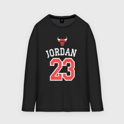 Мужской лонгслив oversize хлопок Jordan