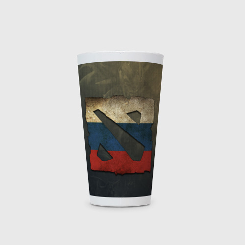 Кружка Латте Коврик Dota 2 logo Russia - фото 2