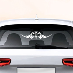 Toyota – Наклейка на авто - для заднего стекла с принтом купить
