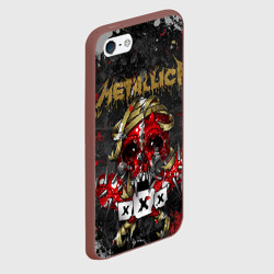Чехол для iPhone 5/5S матовый Metallica - фото 2