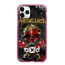 Чехол для iPhone 11 Pro Max матовый Metallica