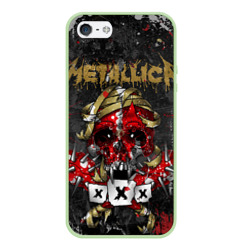 Чехол для iPhone 5/5S матовый Metallica