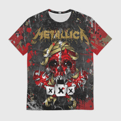 Мужская футболка 3D Metallica
