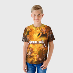 Детская футболка 3D Metallica - фото 2