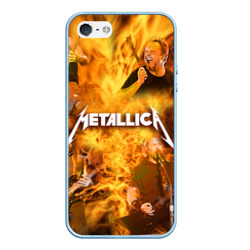 Чехол для iPhone 5/5S матовый Metallica