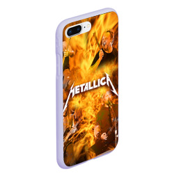 Чехол для iPhone 7Plus/8 Plus матовый Metallica - фото 2