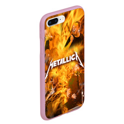 Чехол для iPhone 7Plus/8 Plus матовый Metallica - фото 2