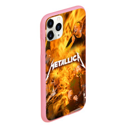 Чехол для iPhone 11 Pro Max матовый Metallica - фото 2