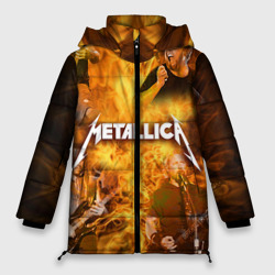 Женская зимняя куртка Oversize Metallica