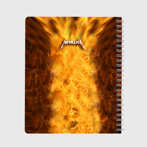 Тетрадь Metallica, цвет клетка - фото 2