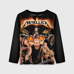 Детский лонгслив 3D Metallica