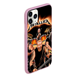 Чехол для iPhone 11 Pro Max матовый Metallica - фото 2