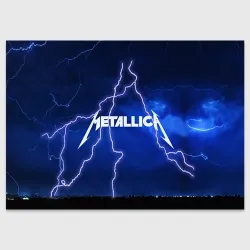 Поздравительная открытка Metallica