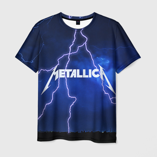 Мужская футболка 3D Metallica