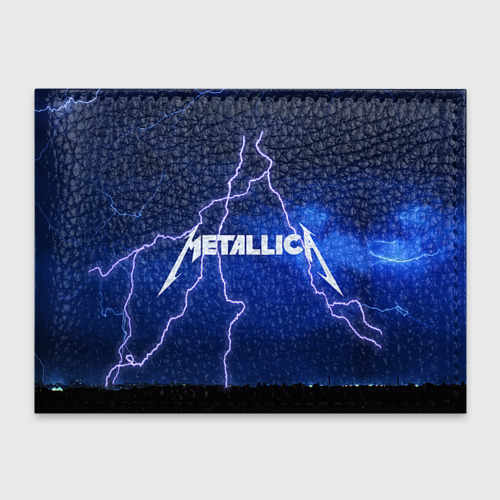 Обложка для студенческого билета Metallica, цвет зеленый