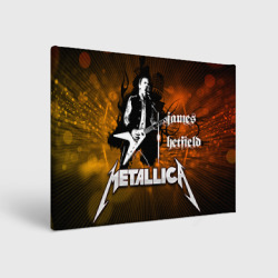 Холст прямоугольный Metallica