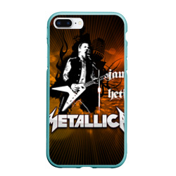 Чехол для iPhone 7Plus/8 Plus матовый Metallica