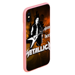 Чехол для iPhone XS Max матовый Metallica - фото 2