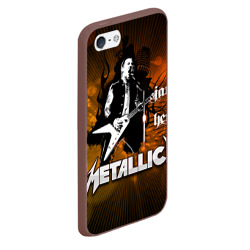 Чехол для iPhone 5/5S матовый Metallica - фото 2