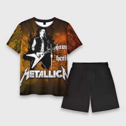 Мужской костюм с шортами 3D Metallica